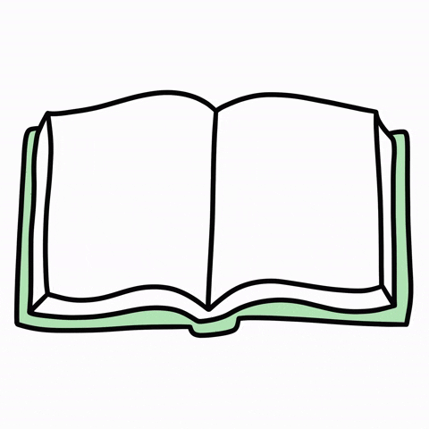 Picture of an open dictionary.